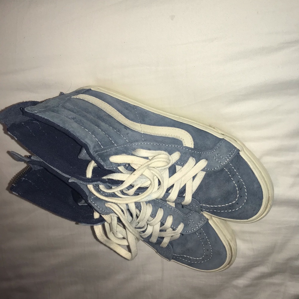 VANS Blue suede vans sneakers